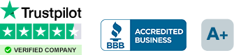 Trust Pilot Verified and BBB Accredited Business